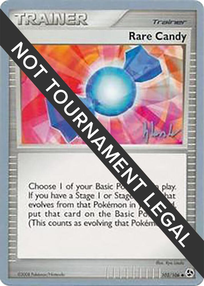Rare Candy - 2008 (Dylan Lefavour) 102/105 Uncommon World Championship Decks Pokémon card