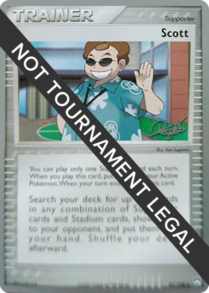 Scott - 2008 (Paul Atanassov) 81/108 Uncommon World Championship Decks Pokémon card
