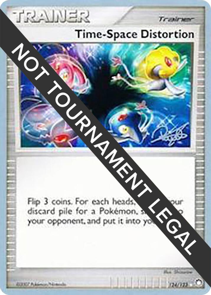 Time-Space Distortion - 2008 (Paul Atanassov) 124/123 Holo Rare World Championship Decks Pokémon card