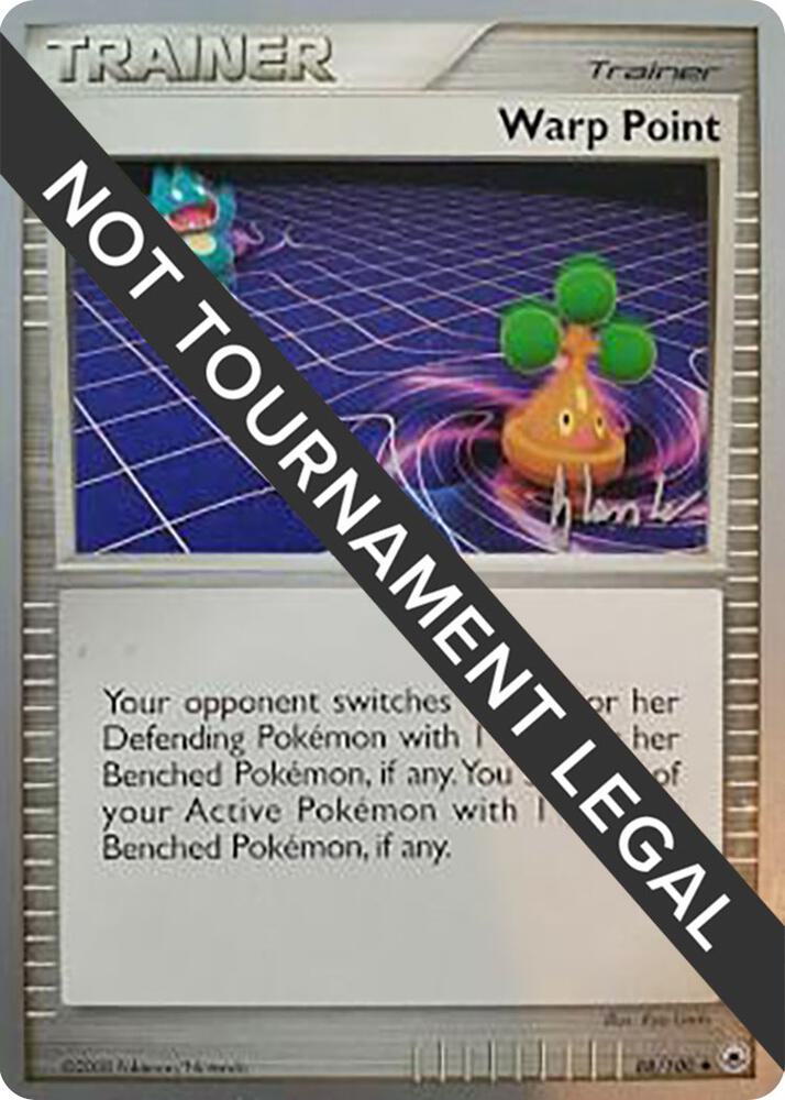 Warp Point - 2008 (Dylan Lefavour) 88/100 Common World Championship Decks Pokémon card