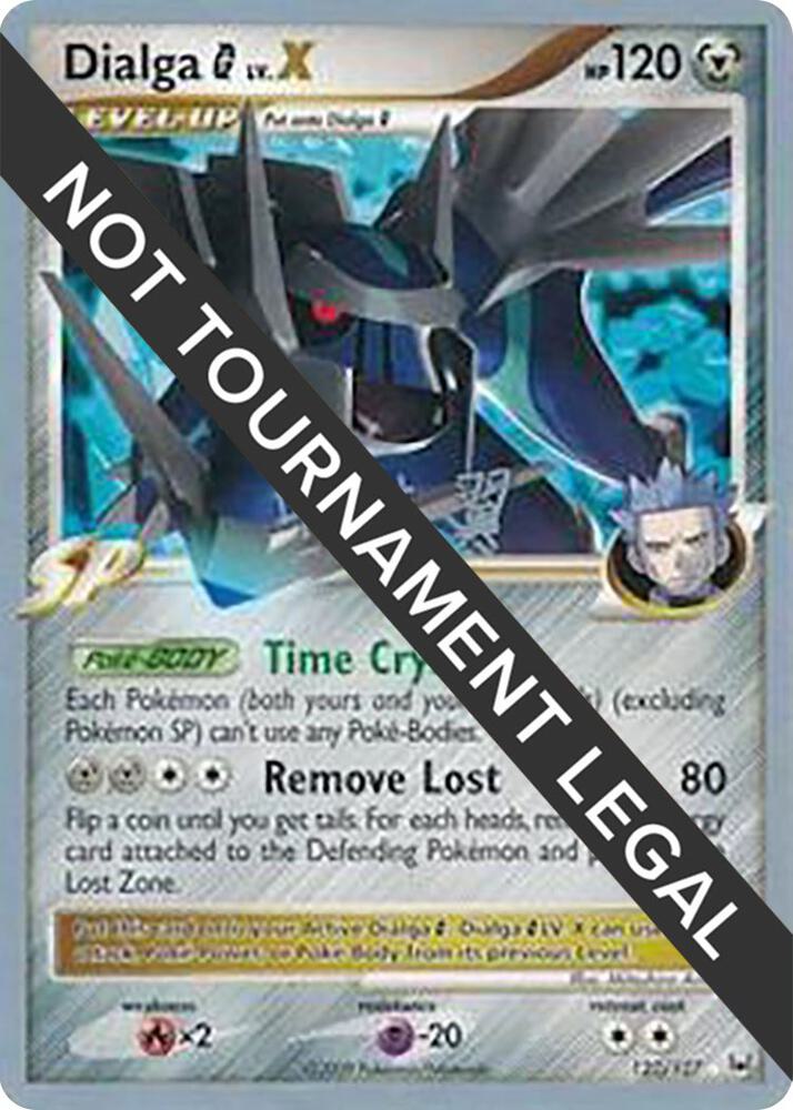Dialga G LV.X - 2009 (Tsubasa Nakamura) 122/127 Ultra Rare World Championship Decks Pokémon card