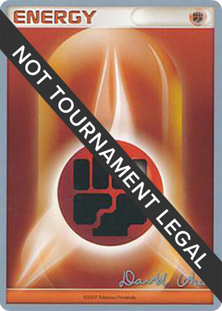 Fighting Energy - 2009 (David Cohen) Common World Championship Decks Pokémon card