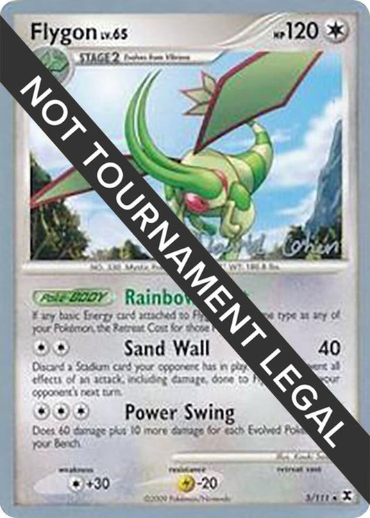 Flygon - 2009 (David Cohen) - 5/111 Rare World Championship Decks