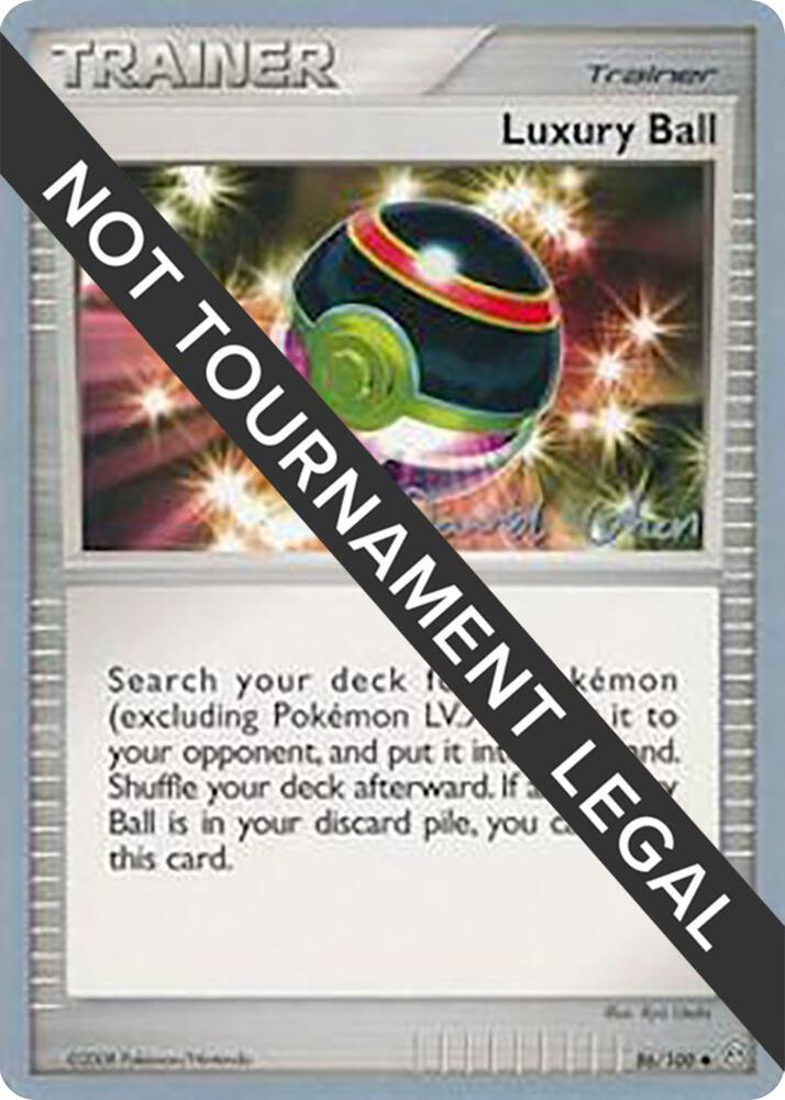 Luxury Ball - 2009 (David Cohen) 86/100 Uncommon World Championship Decks Pokémon card