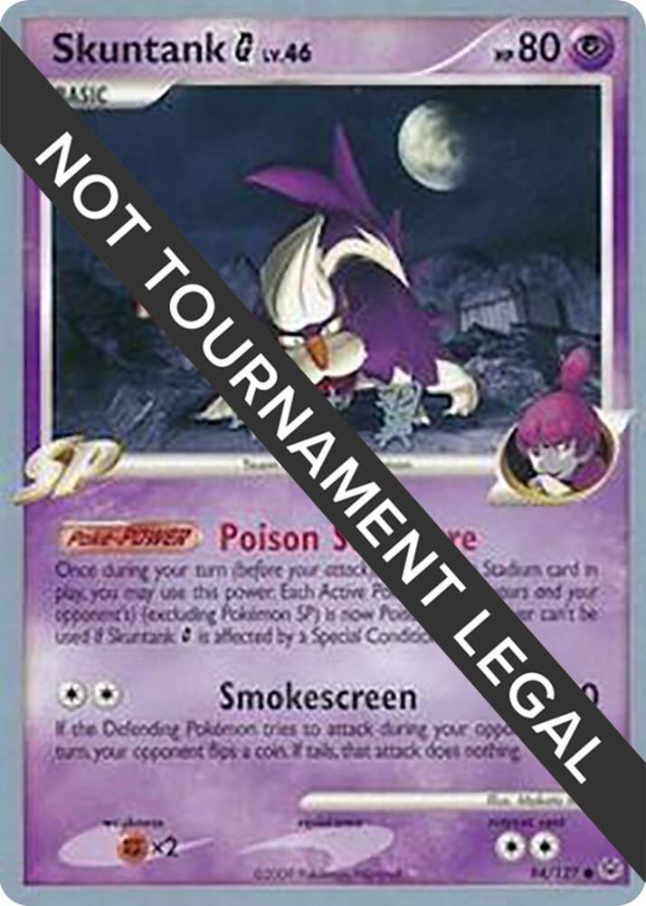 Skuntank G - 2009 (Tsubasa Nakamura) 94/127 Common World Championship Decks Pokémon card