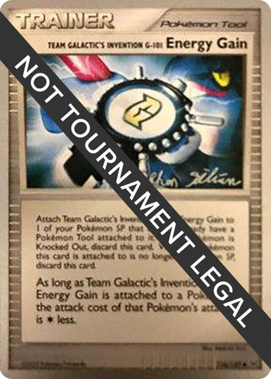 Team Galactic's Invention G-101 Energy Gain - 2009 (Stephen Silvestro) - 116/127 Uncommon World Championship Decks