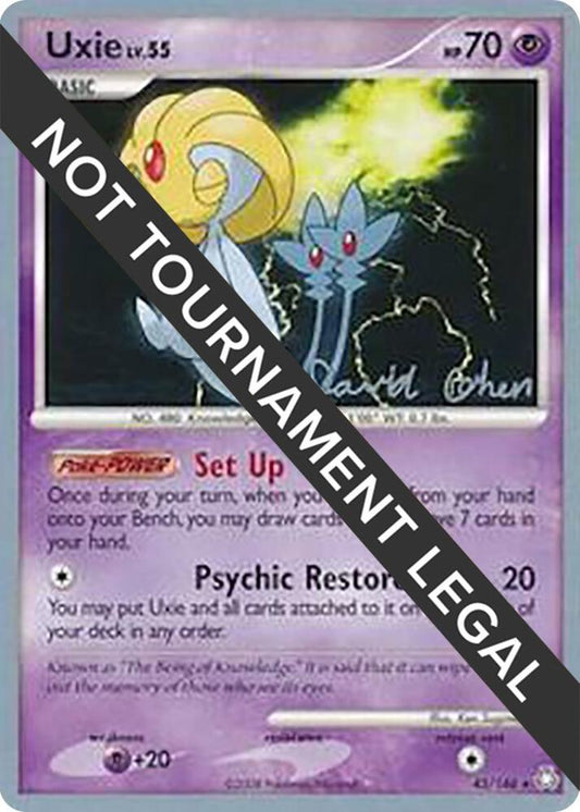 Uxie - 2009 (David Cohen) - 43/146 Rare World Championship Decks