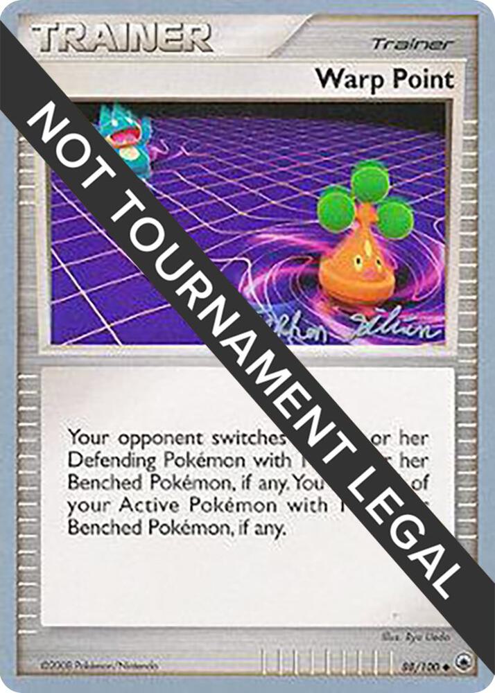 Warp Point - 2009 (Stephen Silvestro) 88/100 Common World Championship Decks Pokémon card