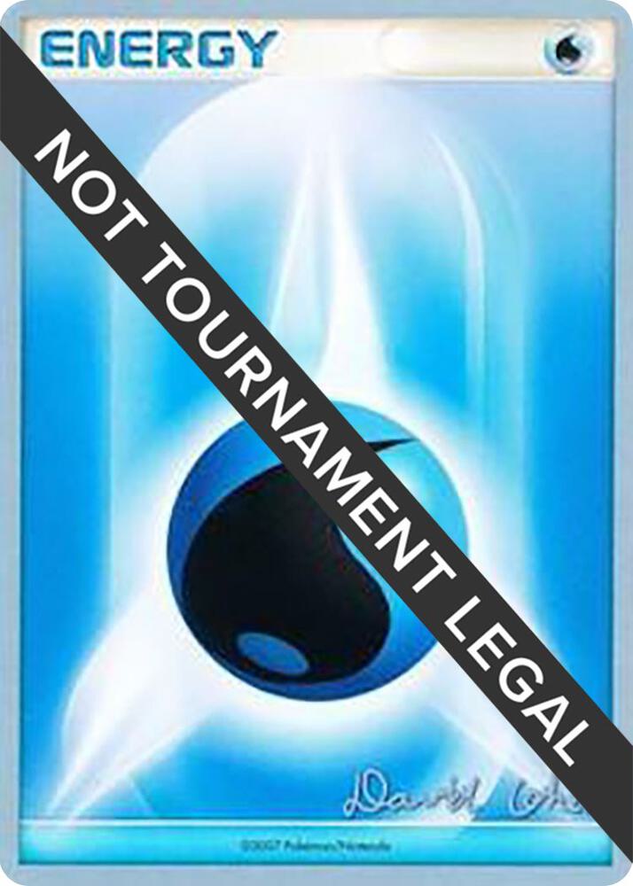 Water Energy - 2009 (David Cohen) Common World Championship Decks Pokémon card
