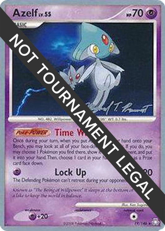 Azelf - 2010 (Michael Pramawat) - 19/146 Rare World Championship Decks
