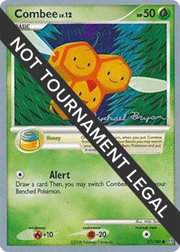 Combee - 2010 (Mychael Bryan) 57/100 Common World Championship Decks Pokémon card