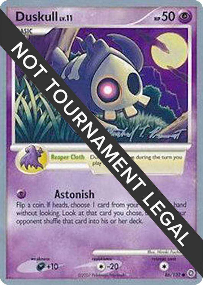 Duskull - 2010 (Michael Pramawat) 86/132 Common World Championship Decks Pokémon card