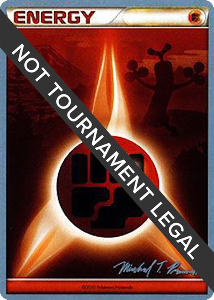 Fighting Energy - 2010 (Michael Pramawat) Common World Championship Decks Pokémon card