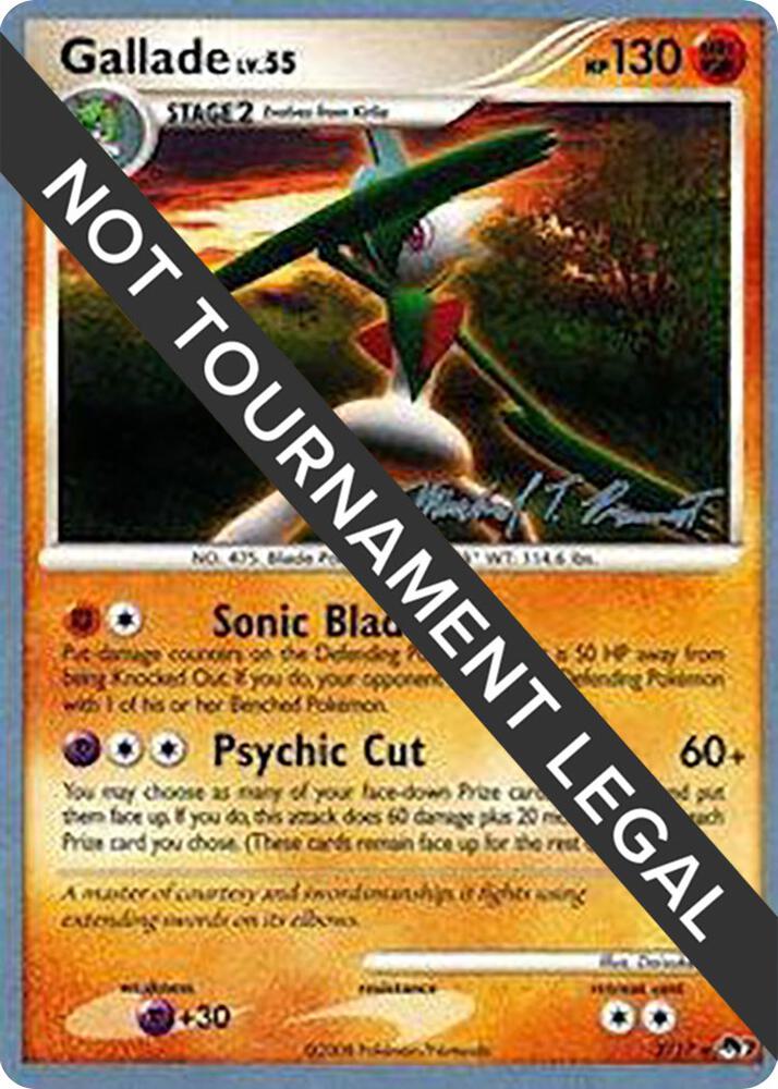 Gallade - 2010 (Michael Pramawat) 2/17 Rare World Championship Decks Pokémon card