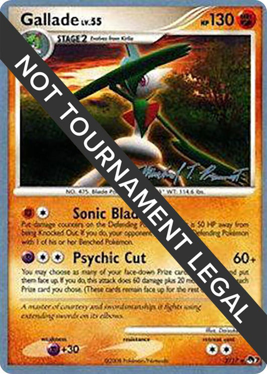 Gallade - 2010 (Michael Pramawat) - 2/17 Rare World Championship Decks