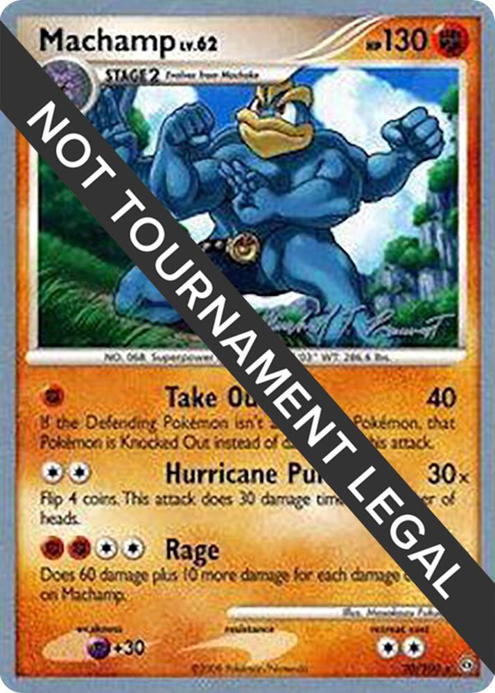 Machamp - 2010 (Michael Pramawat) 20/100 Rare World Championship Decks Pokémon card