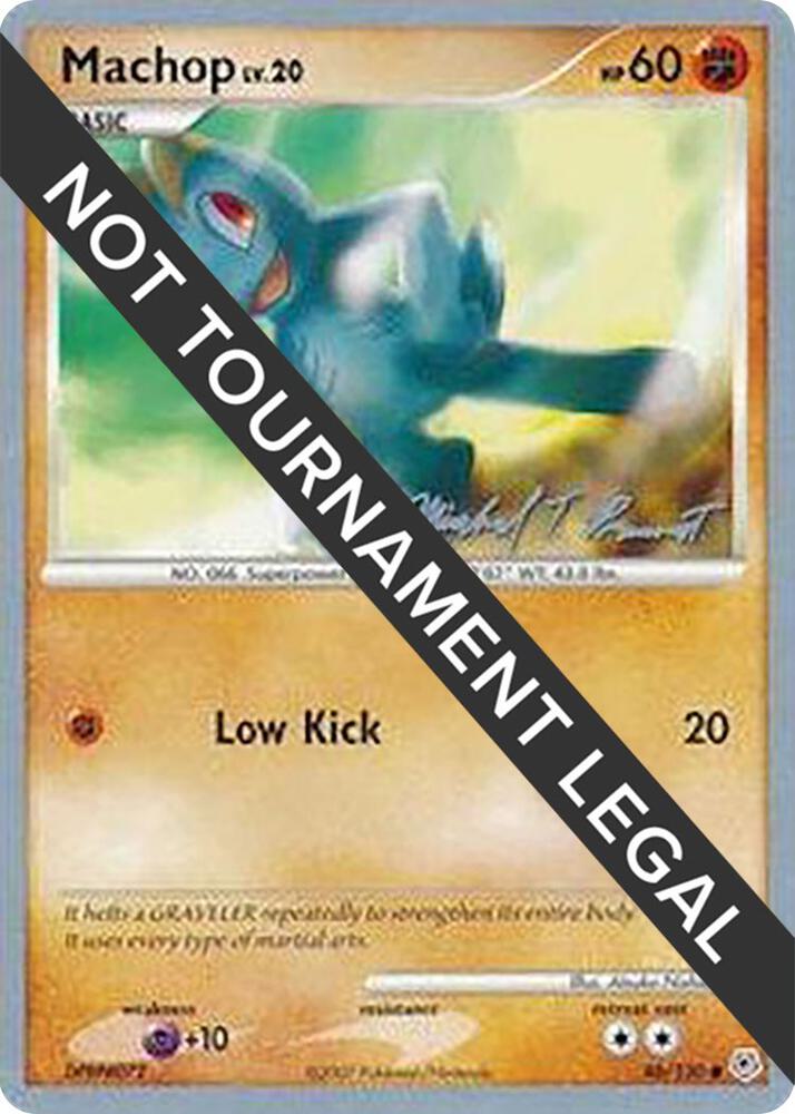 Machop - 2010 (Michael Pramawat) 86/130 Common World Championship Decks Pokémon card