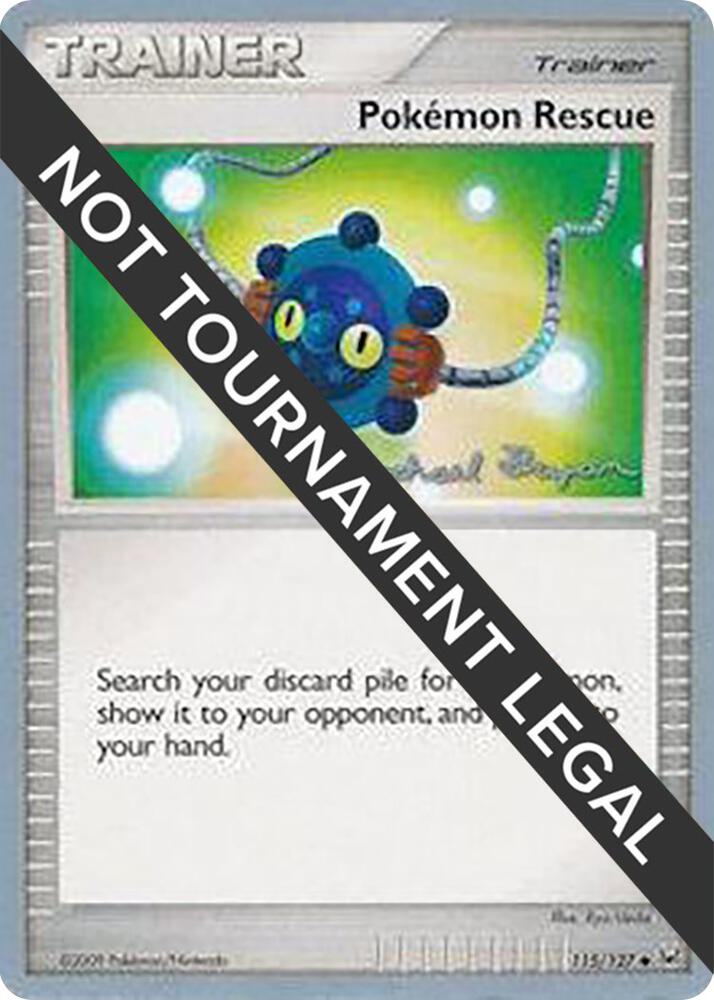 Pokemon Rescue - 2010 (Mychael Bryan) 115/127 Uncommon World Championship Decks Pokémon card