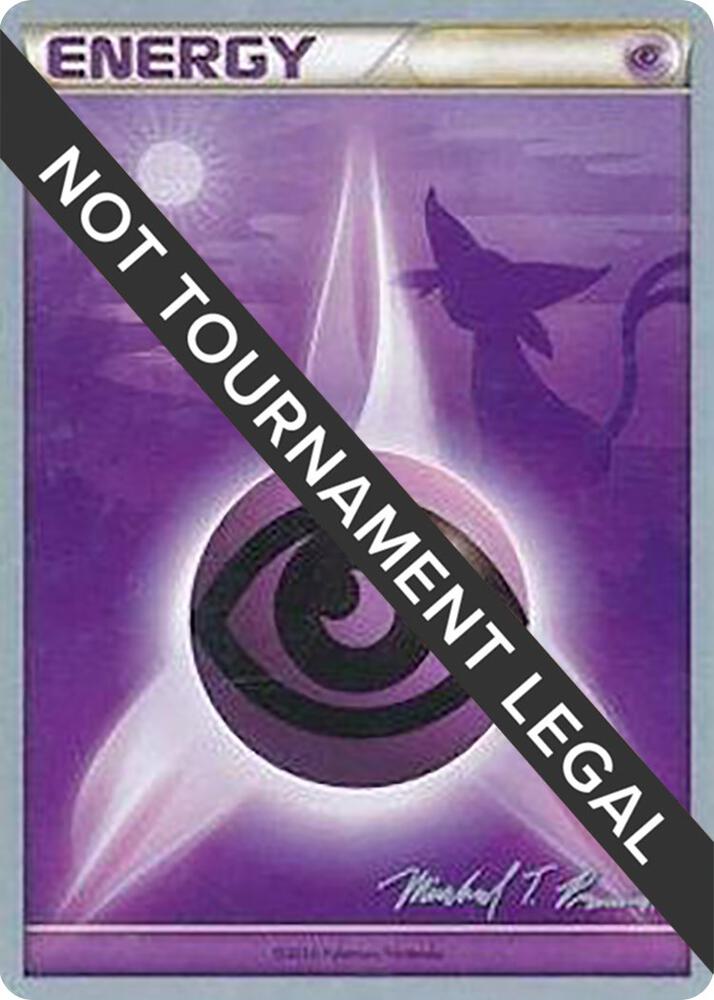 Psychic Energy - 2010 (Michael Pramawat) Common World Championship Decks Pokémon card