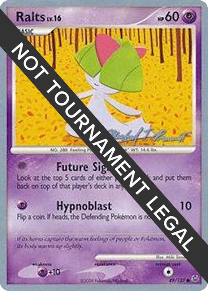Ralts - 2010 (Michael Pramawat) 89/127 Common World Championship Decks Pokémon card