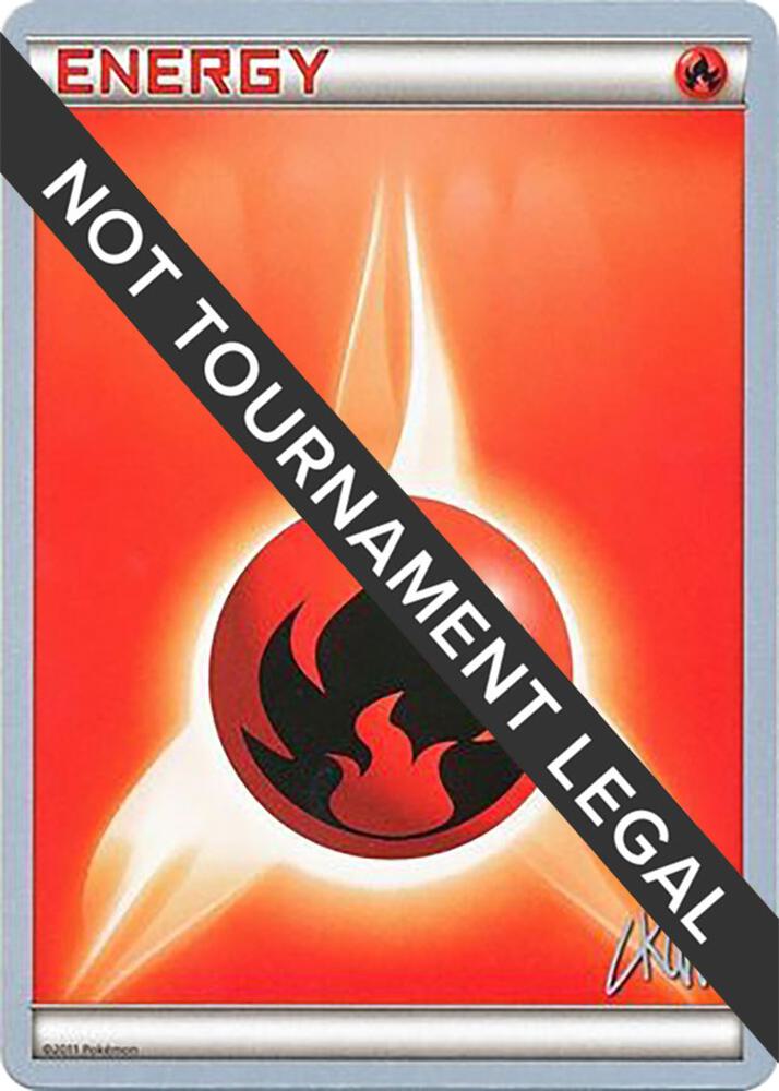 Fire Energy - 2011 (Christopher Kan) Common World Championship Decks Pokémon card