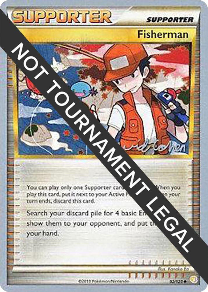 Fisherman - 2011 (David Cohen) 92/123 Uncommon World Championship Decks Pokémon card