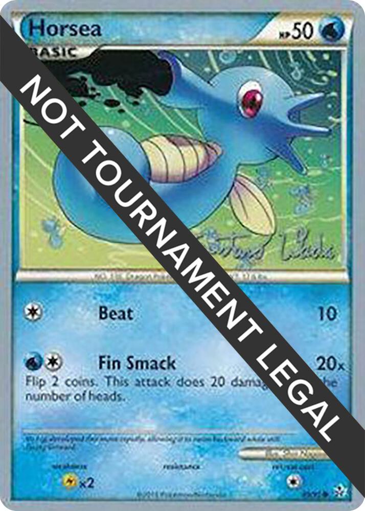 Horsea - 2011 (Gustavo Wada) 49/95 Common World Championship Decks Pokémon card
