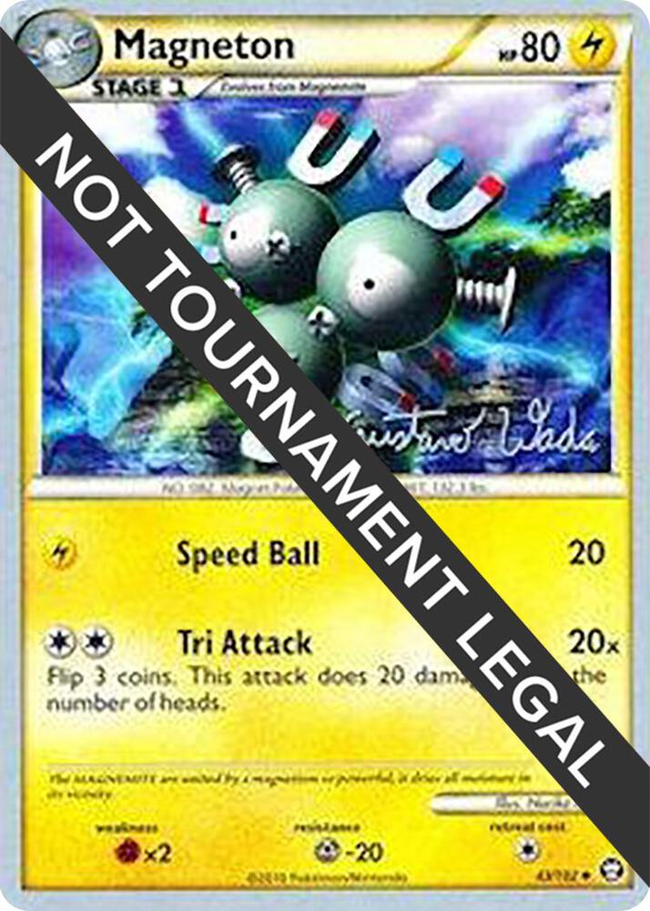 Magneton - 2011 (Gustavo Wada) 43/102 Uncommon World Championship Decks Pokémon card