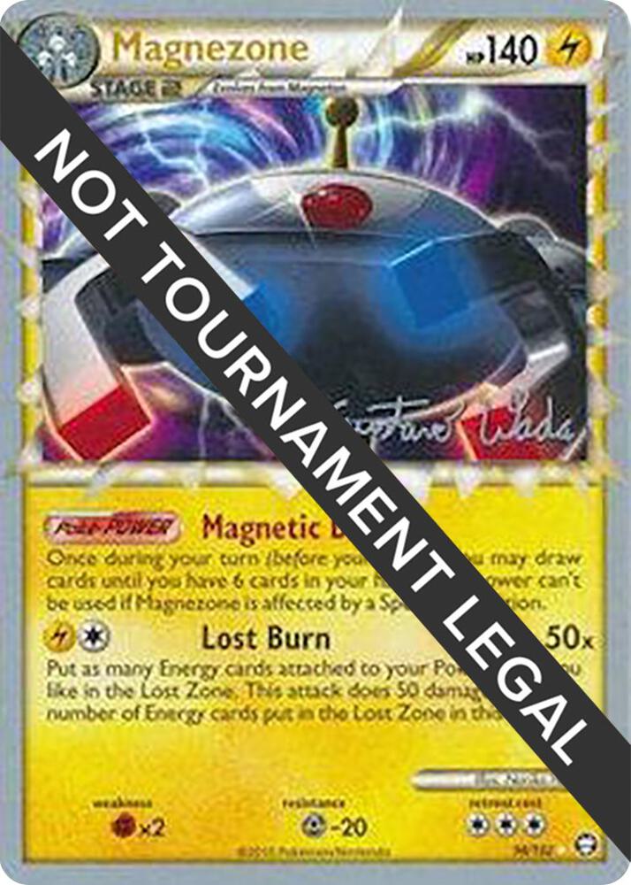 Magnezone - 2011 (Gustavo Wada) 96/102 Ultra Rare World Championship Decks Pokémon card