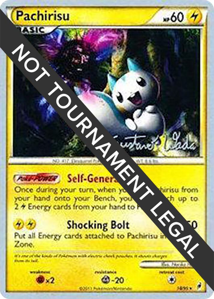 Pachirisu - 2011 (Gustavo Wada) 18/95 Rare World Championship Decks Pokémon card