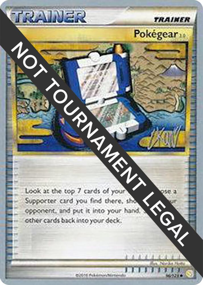 Pokegear 3.0 - 2011 (Christopher Kan) 96/123 Uncommon World Championship Decks Pokémon card