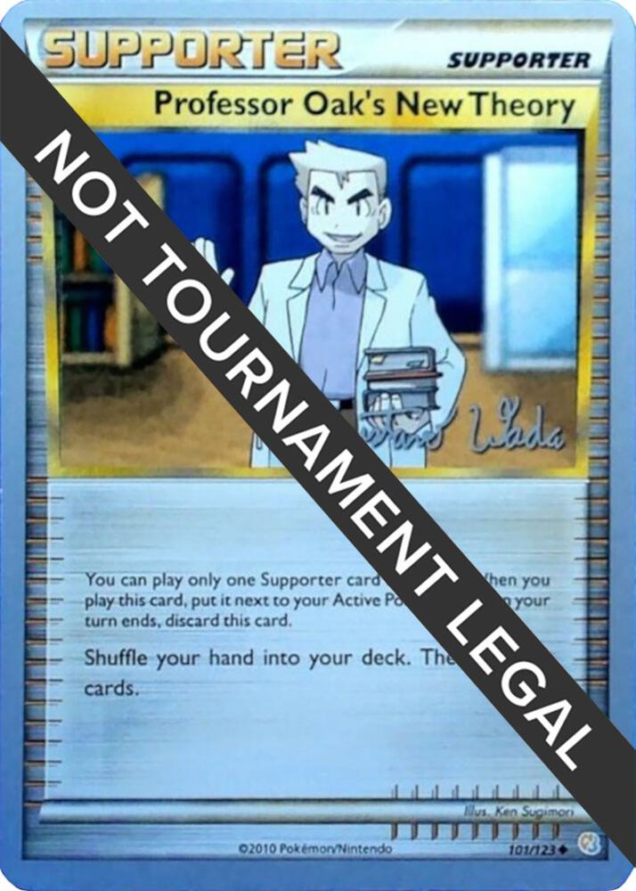 Professor Oak's New Theory - 2011 (Gustavo Wada) 101/123 Uncommon World Championship Decks Pokémon card