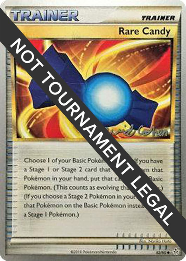 Rare Candy - 2011 (David Cohen) 82/95 Uncommon World Championship Decks Pokémon card