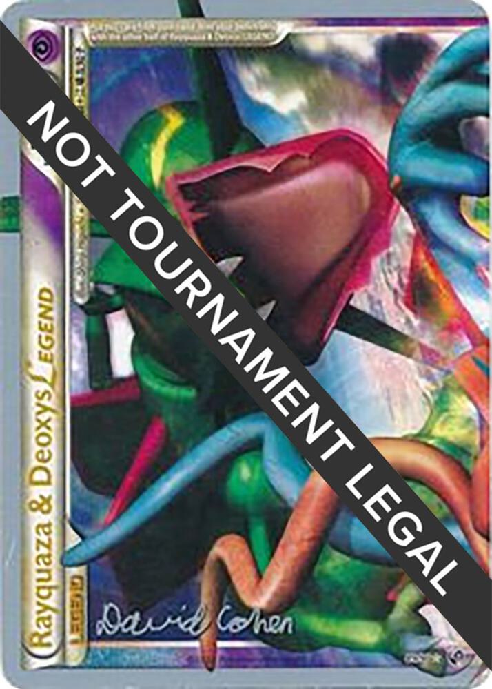 Rayquaza & Deoxys Legend (89) - 2011 (David Cohen) 89/90 Ultra Rare World Championship Decks Pokémon card