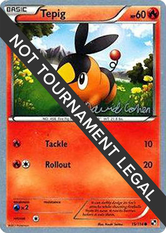 Tepig - 2011 (David Cohen) - 15/114 Common World Championship Decks