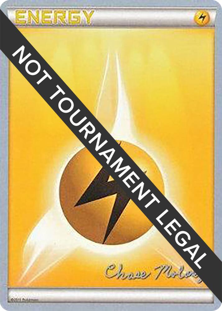 Lightning Energy - 2012 (Chase Moloney) Common World Championship Decks Pokémon card