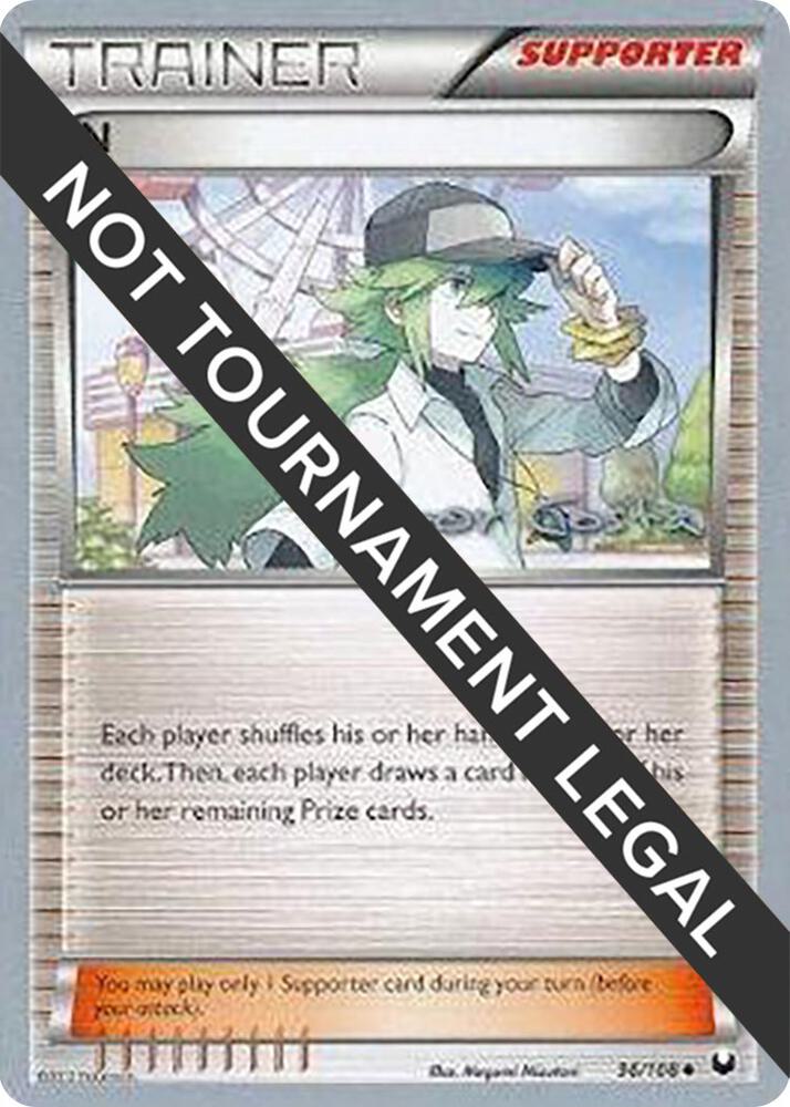 N - 2012 (Igor Costa) 96/108 Uncommon World Championship Decks Pokémon card