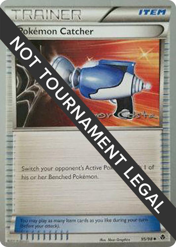 Pokemon Catcher - 2012 (Igor Costa) 95/98 Uncommon World Championship Decks Pokémon card