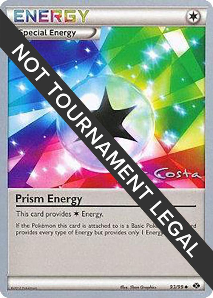 Prism Energy - 2012 (Igor Costa) 93/99 Uncommon World Championship Decks Pokémon card