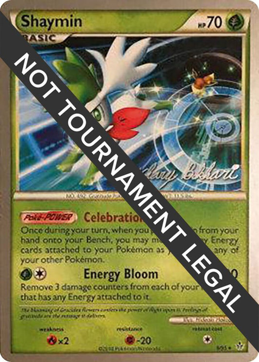Shaymin - 2012 (Zachary Bokhari) - 8/95 Rare World Championship Decks