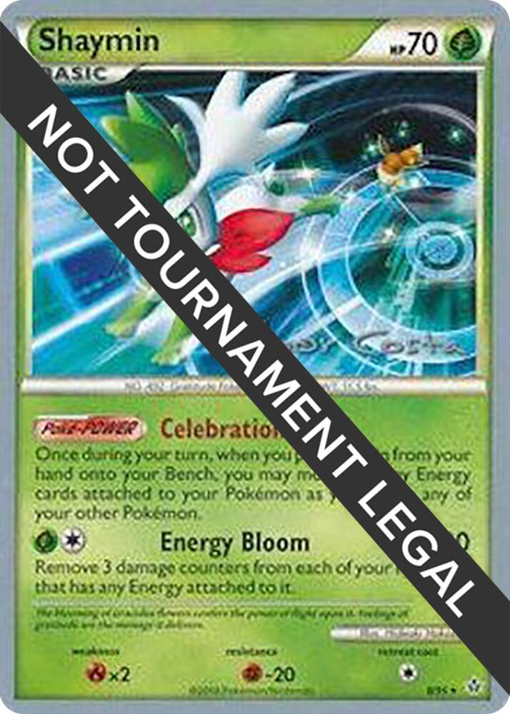 Shaymin - 2012 (Igor Costa) 8/95 Rare World Championship Decks Pokémon card