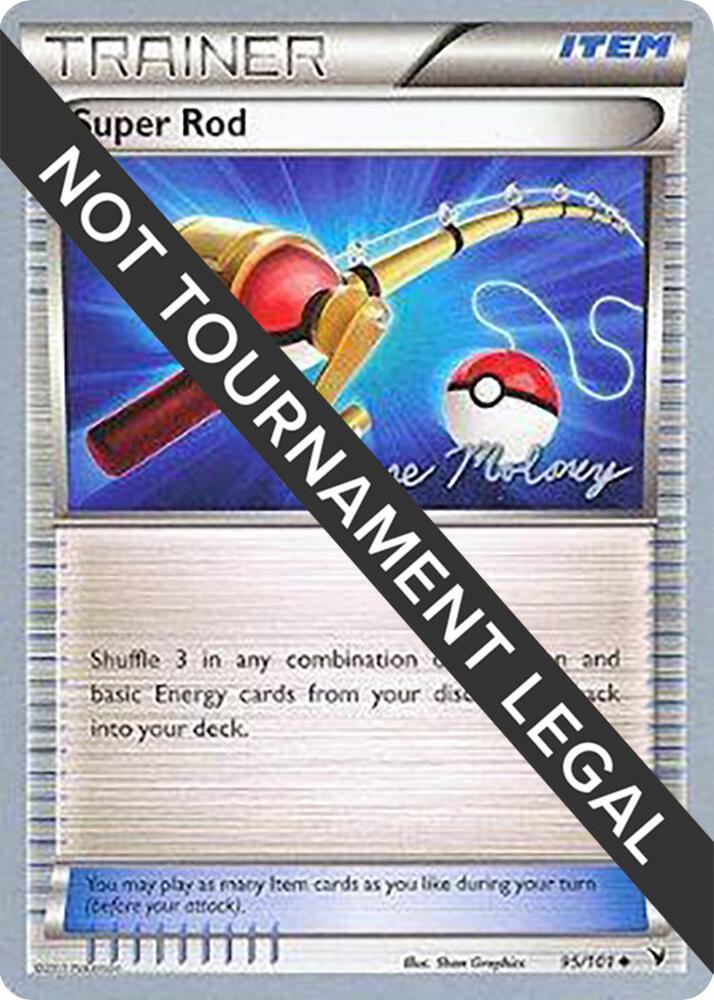 Super Rod - 2012 (Chase Moloney) 95/101 Uncommon World Championship Decks Pokémon card