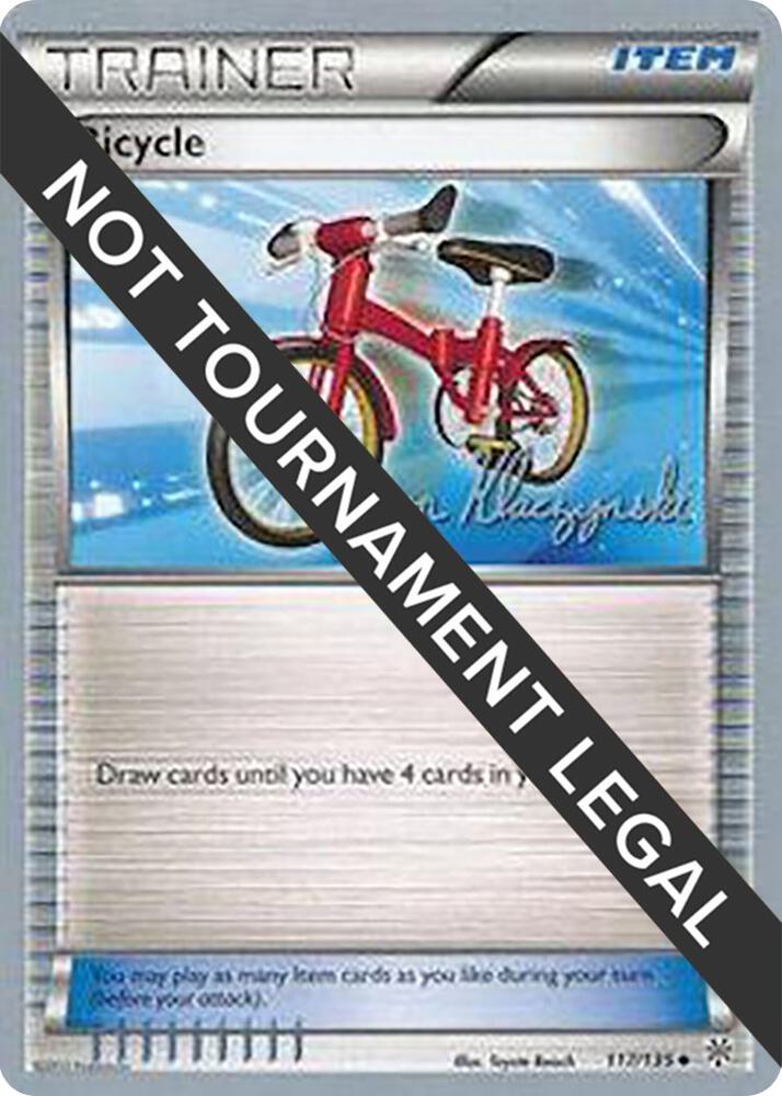 Bicycle - 2013 (Jason Klaczynski) 117/135 Uncommon World Championship Decks Pokémon card