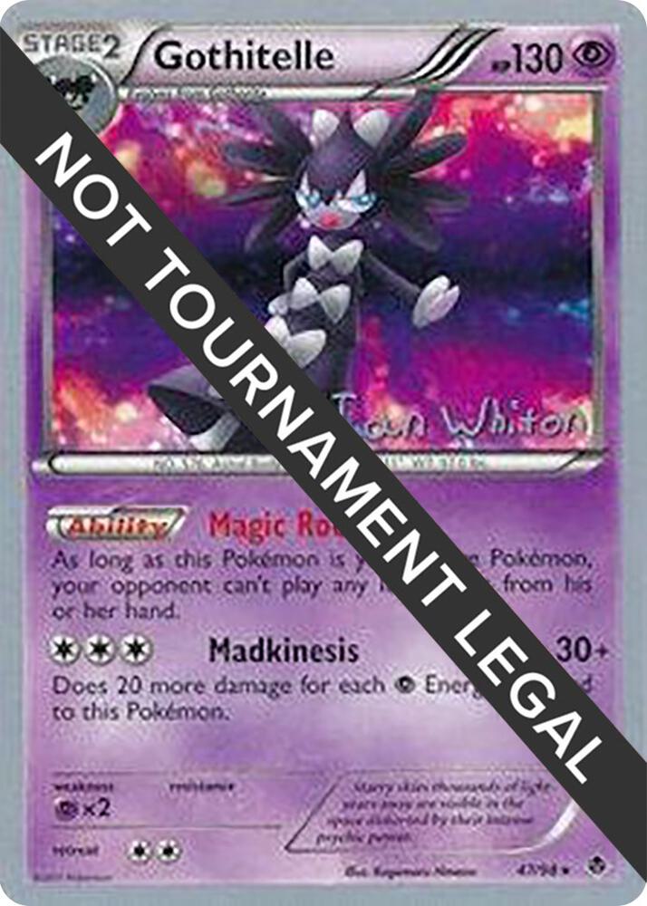 Gothitelle - 2013 (Ian Whiton) 47/98 Holo Rare World Championship Decks Pokémon card