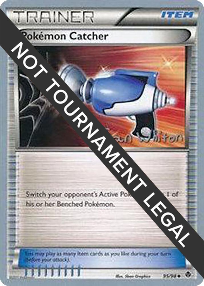 Pokemon Catcher - 2013 (Ian Whiton) 95/98 Uncommon World Championship Decks Pokémon card