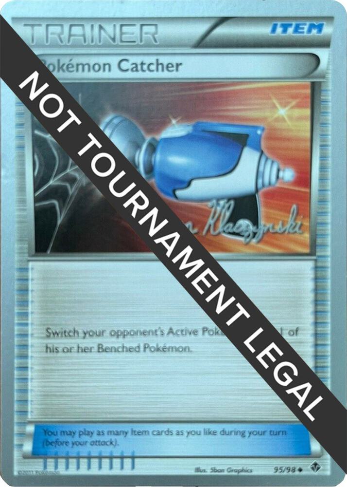 Pokemon Catcher - 2013 (Jason Klaczynski) 95/98 Uncommon World Championship Decks Pokémon card
