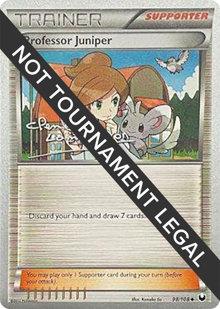 Professor Juniper - 2013 (Clement Lamberton) 98/108 Uncommon World Championship Decks Pokémon card