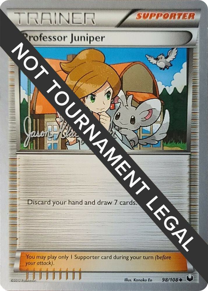 Professor Juniper - 2013 (Jason Klaczynski) 98/108 Uncommon World Championship Decks Pokémon card