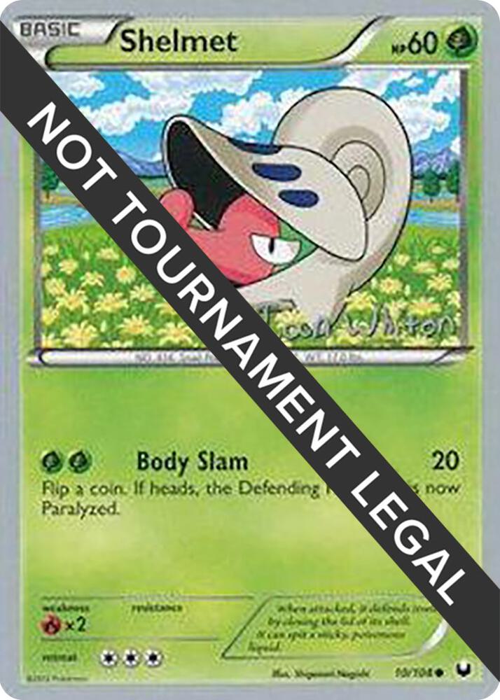 Shelmet - 2013 (Ian Whiton) 10/108 Common World Championship Decks Pokémon card