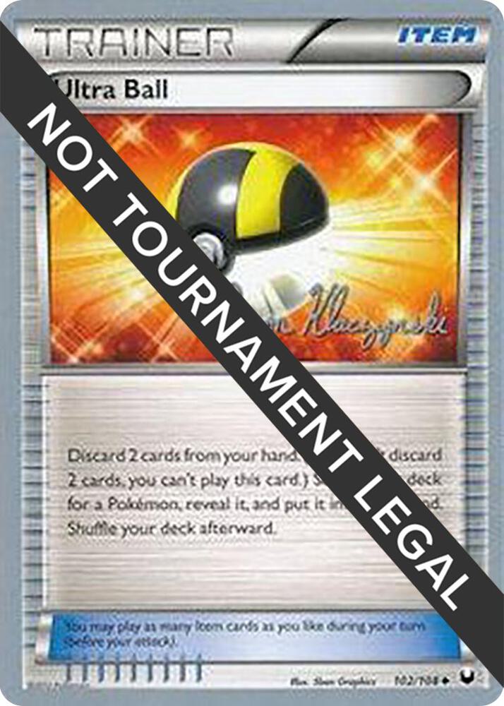 Ultra Ball - 2013 (Jason Klaczynski) 102/108 Uncommon World Championship Decks Pokémon card